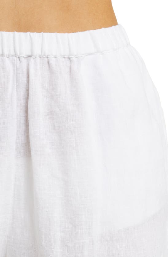 VITAMIN A VITAMIN A® TALLOWS LINEN COVER-UP SHORTS