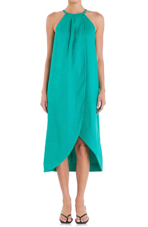 Grey Lab Tulip Sundress In Kelly Green