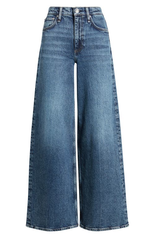 Shop Rag & Bone Sofie High Waist Ankle Wide Leg Jeans In Bay