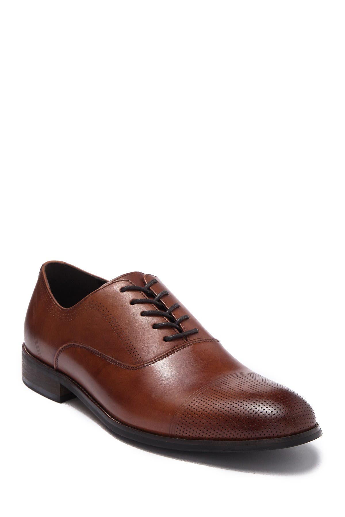 kenneth cole reaction leather cap toe oxford