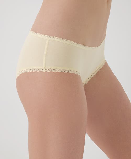 Pact Organic Lace Cheeky Hipster 3-pack In Island Vibes