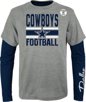 Vineyard Vines Boys Navy Short Sleeve (Dallas - NFL) T-Shirt