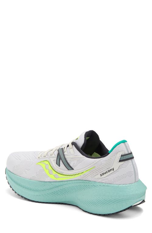 Shop Saucony Triumph 20 Running Shoe In Fog/mineral