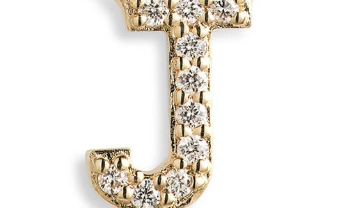 Shop Lana Initial Pendant Necklace In Yellow Gold J