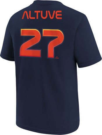 Jose Altuve Houston Astros Nike Youth Alternate Replica Player Jersey - Navy