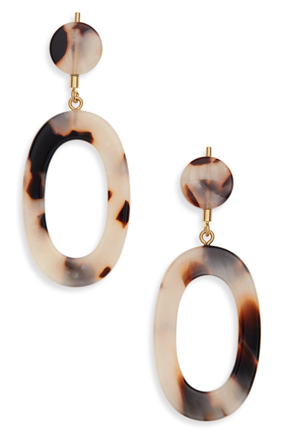 Madewell Oval Statement Earrings | Nordstrom