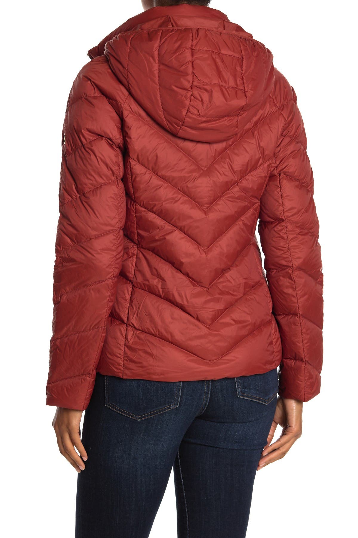 michael kors short puffer jacket