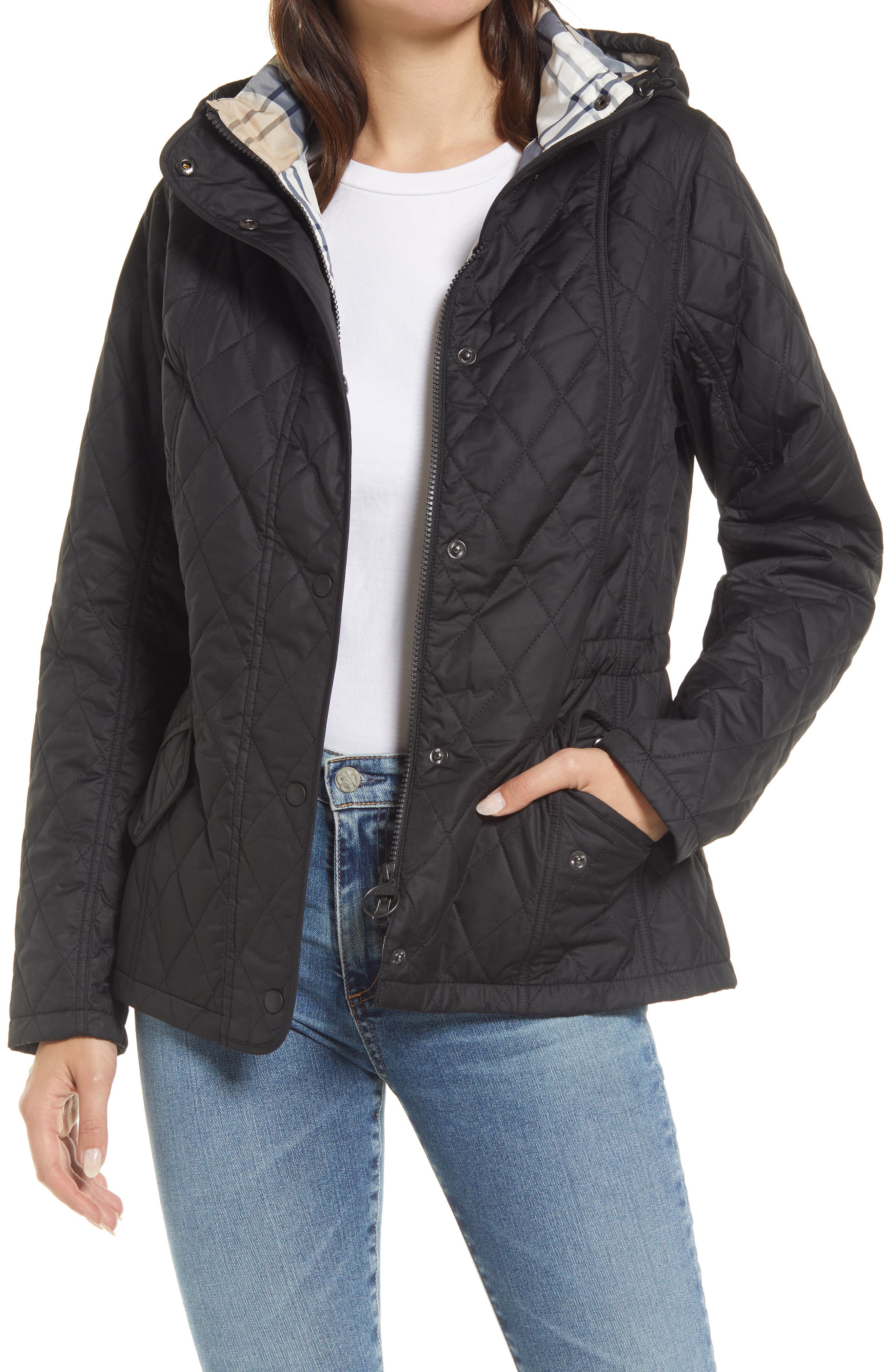 millfire diamond quilted jacket