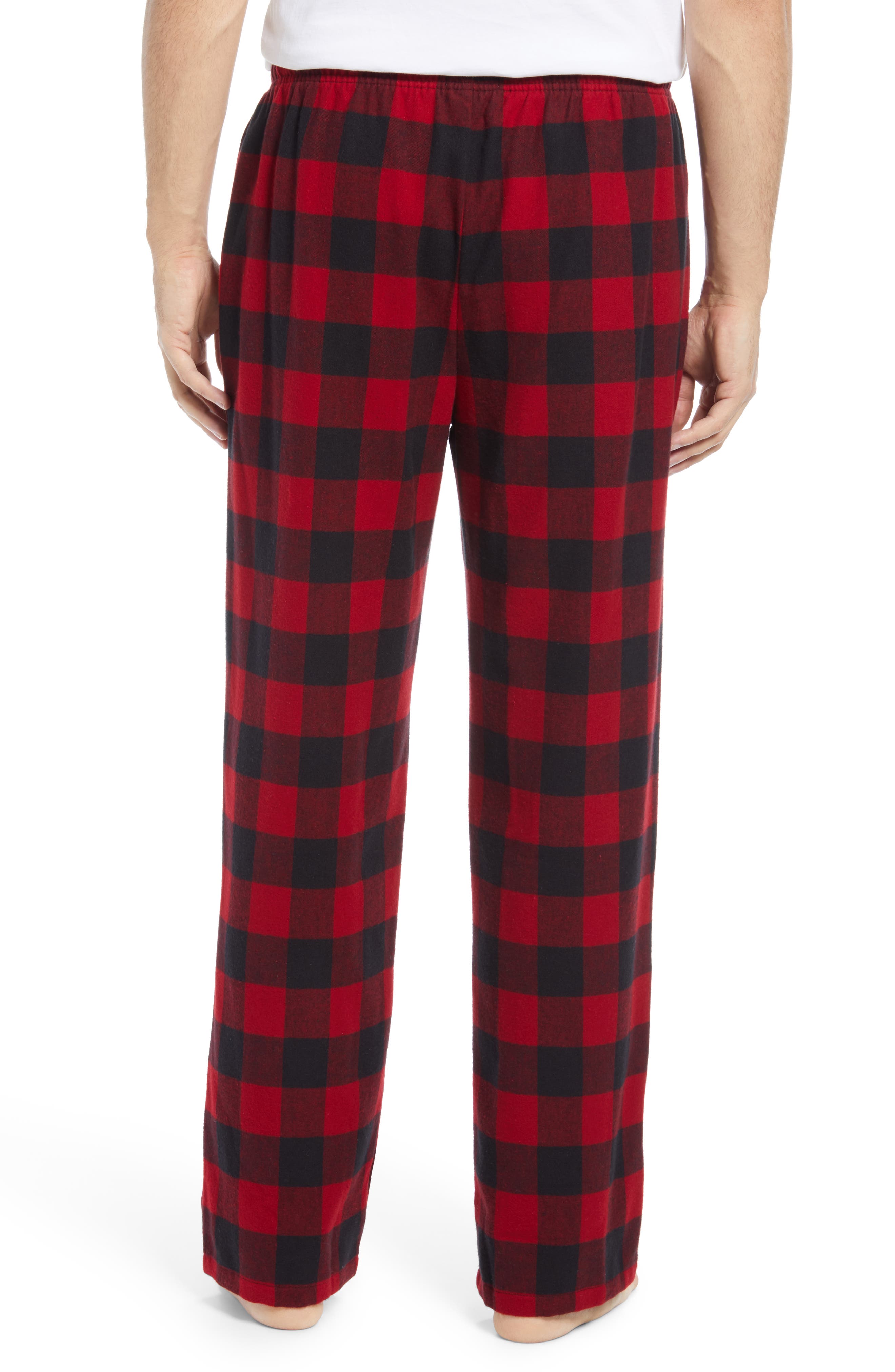 mens buffalo check pj pants