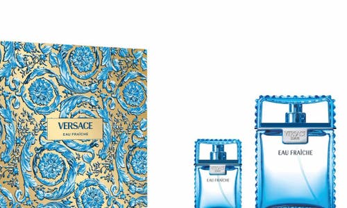 Shop Versace Eau Fraîche Eau De Toilette 2-piece Gift Set $169 Value In No Color