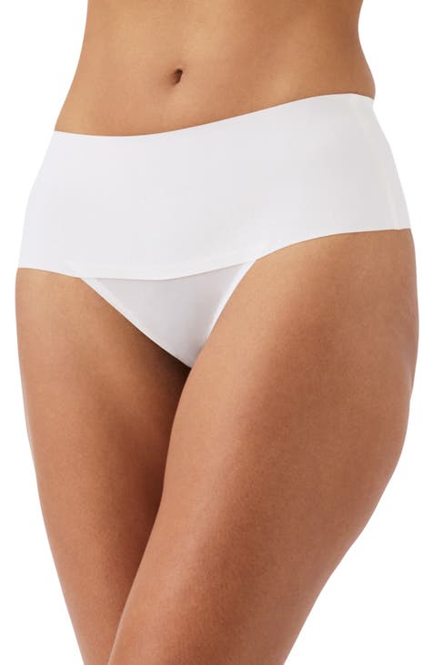 Women's White Thong Panties