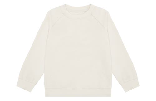 Vild House Of Little Organic Cotton Pullover In Ecru-no Dye