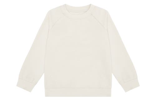 Shop Vild House Of Little Organic Cotton Pullover In Ecru-no Dye