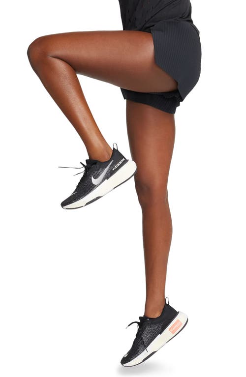 Shop Nike Dri-fit Aeroswift Running Shorts In Black/white