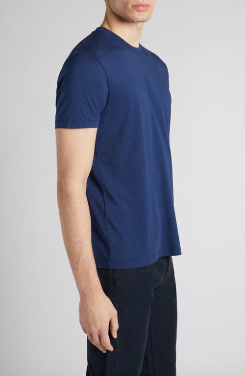 Shop Tom Ford Short Sleeve Crewneck T-shirt In Bright Blue