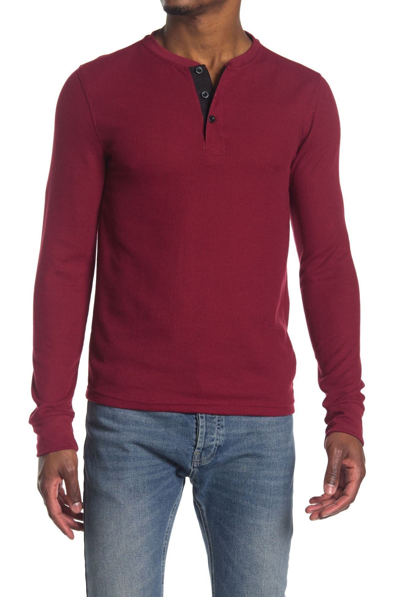 AVALANCHE | Thermal Long Sleeve Henley | Nordstrom Rack