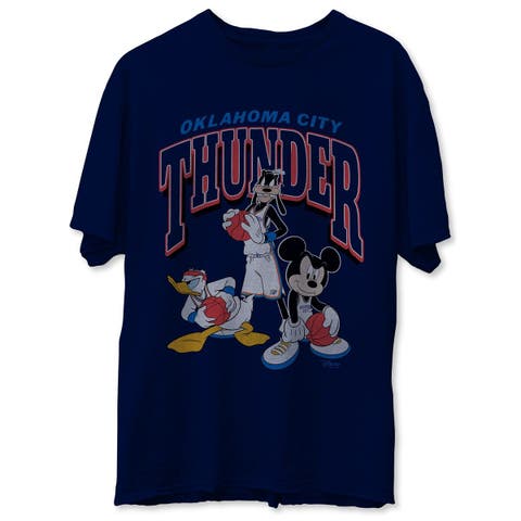 Men's Junk Food Orange Cleveland Browns Disney Mickey Huddle T-Shirt