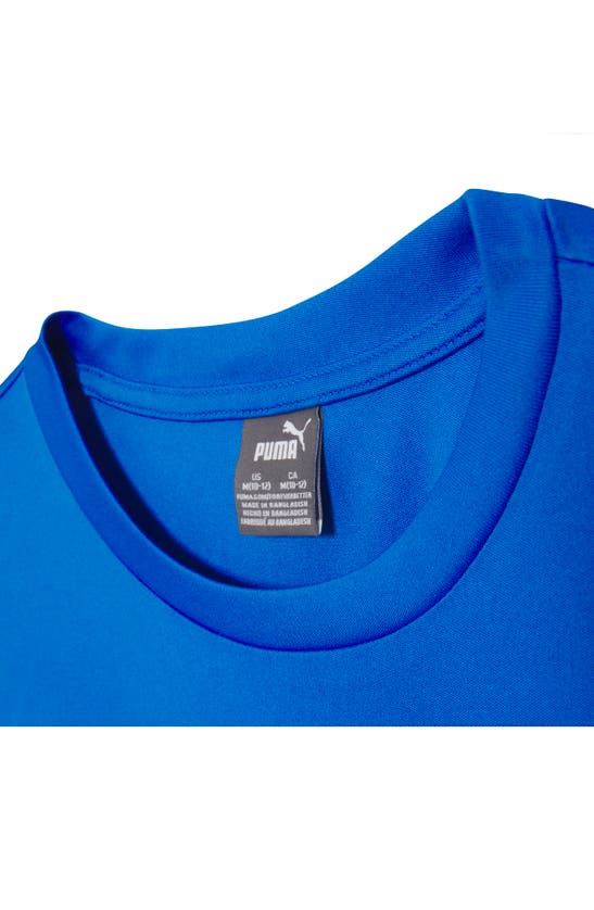 Shop Puma Kids' Performance T-shirt & Pull-on Shorts Set In Blue