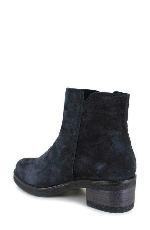 National Comfort Carinna Bootie In Dark Grey Suede