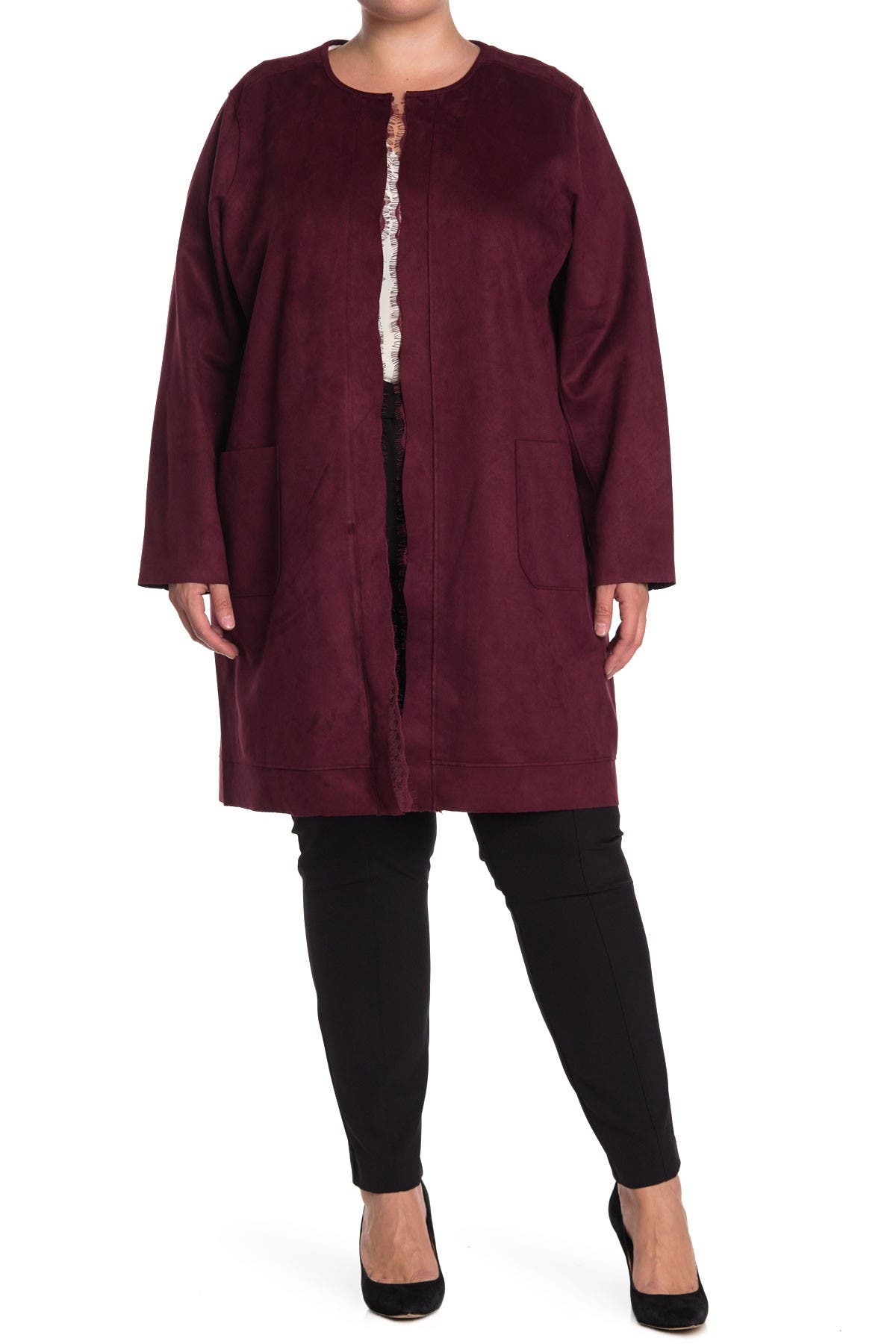 tahari long cardigan