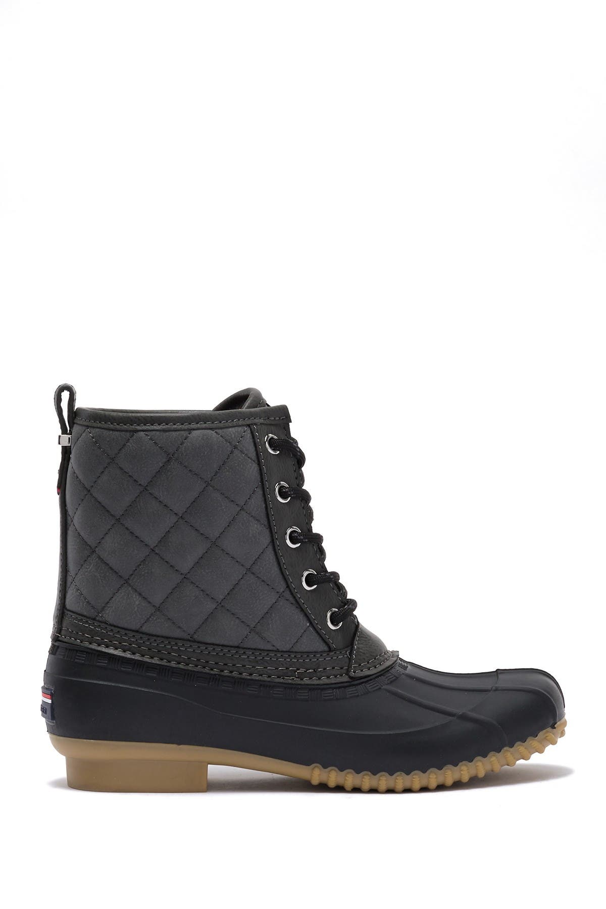 tommy hilfiger rivas quilted duck boot