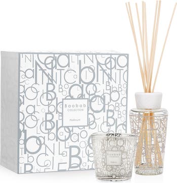 Baobab Collection My First Baobab Platinum Candle & Diffuser Set