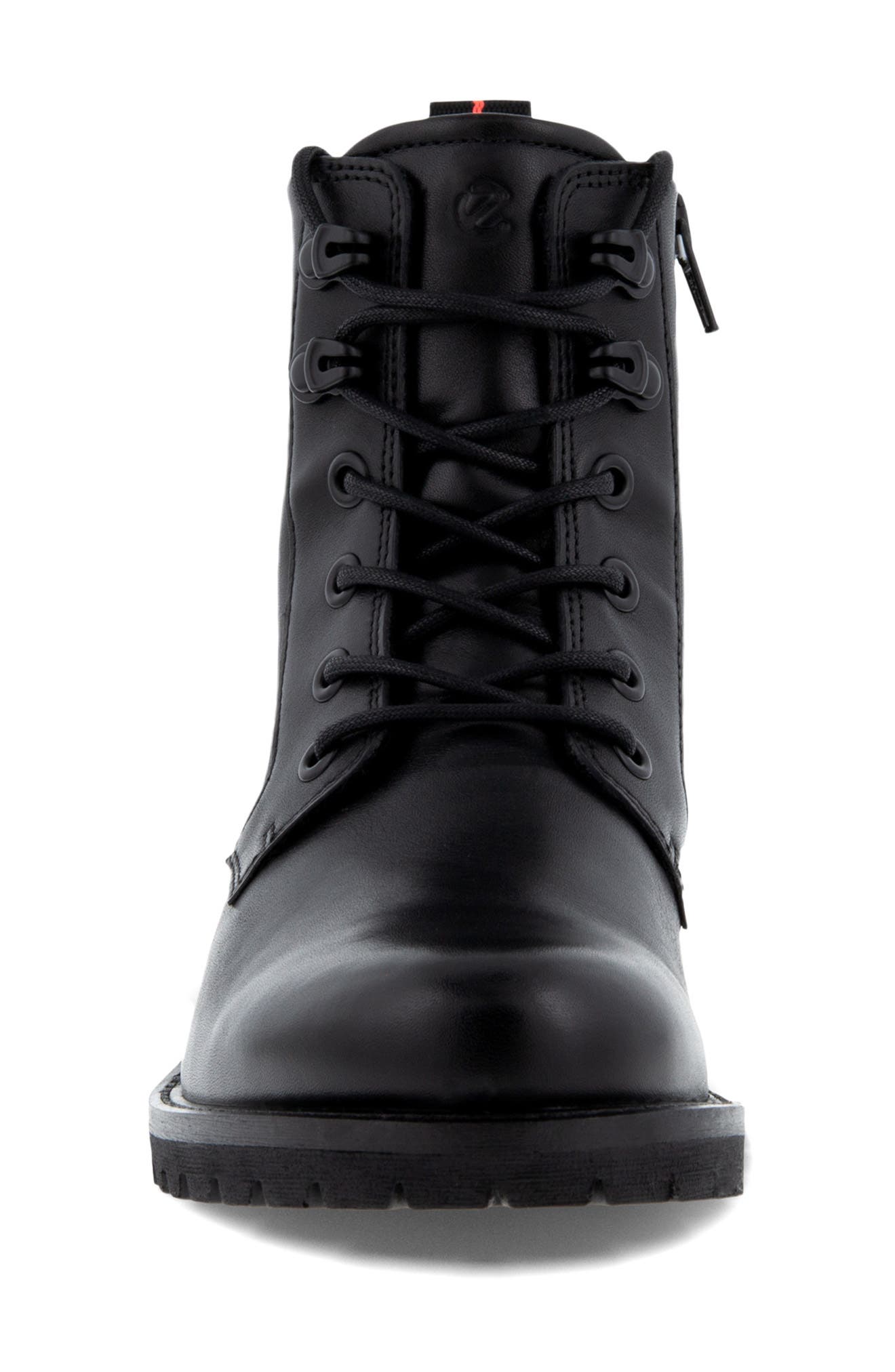 Ecco Elaina Street Lace-up Boot In Black Leather | ModeSens