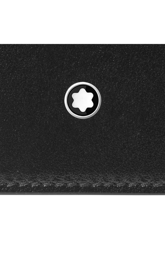 Montblanc Meisterstück Leather Card Case In Black