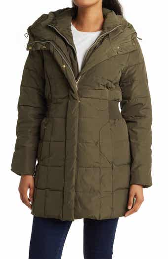Cole haan bib insert down feather shop fill coat