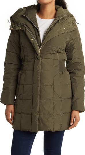 Cole haan hooded 2025 down and feather jacket