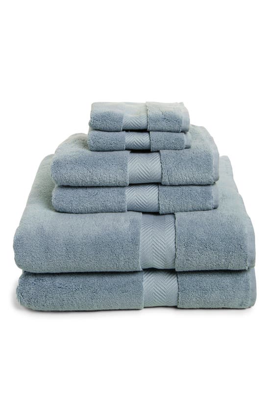 Nordstrom 6-piece Hydrocotton Bath Towel, Hand Towel & Washcloth Set In Blue Citadel
