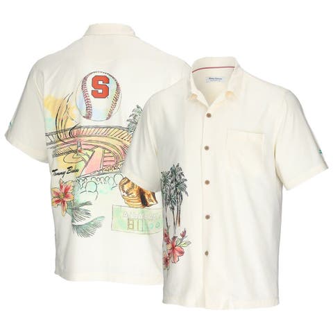 Boston Red Sox Tommy Bahama Retro Button-Up Shirt - Red