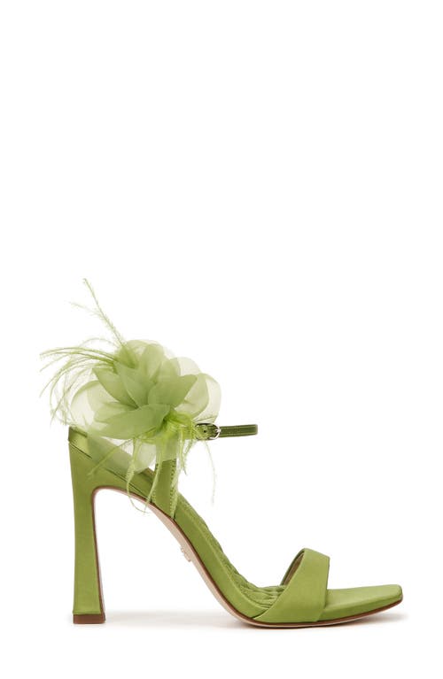 Sam Edelman Leana Ankle Strap Sandal In Tropic Green