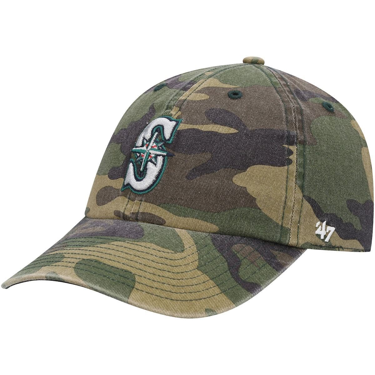 mariners camo hat