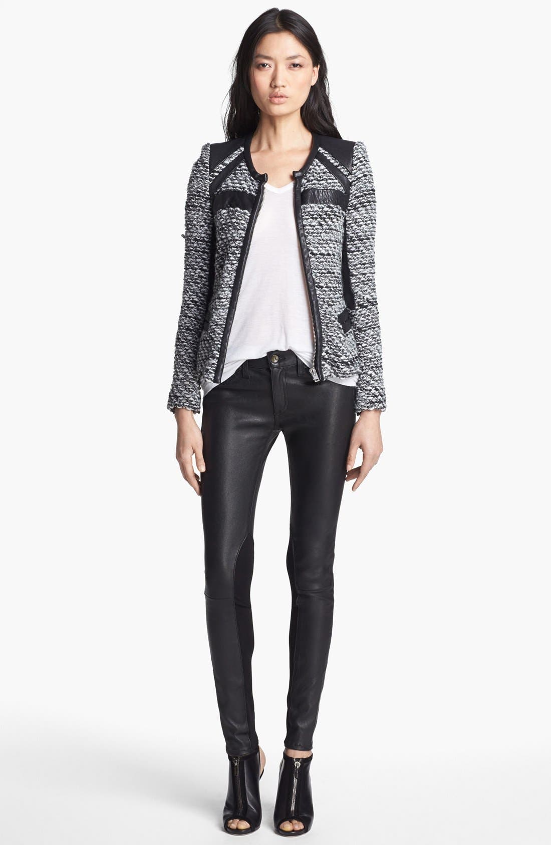 IRO Contrast Panel Jacket Nordstrom