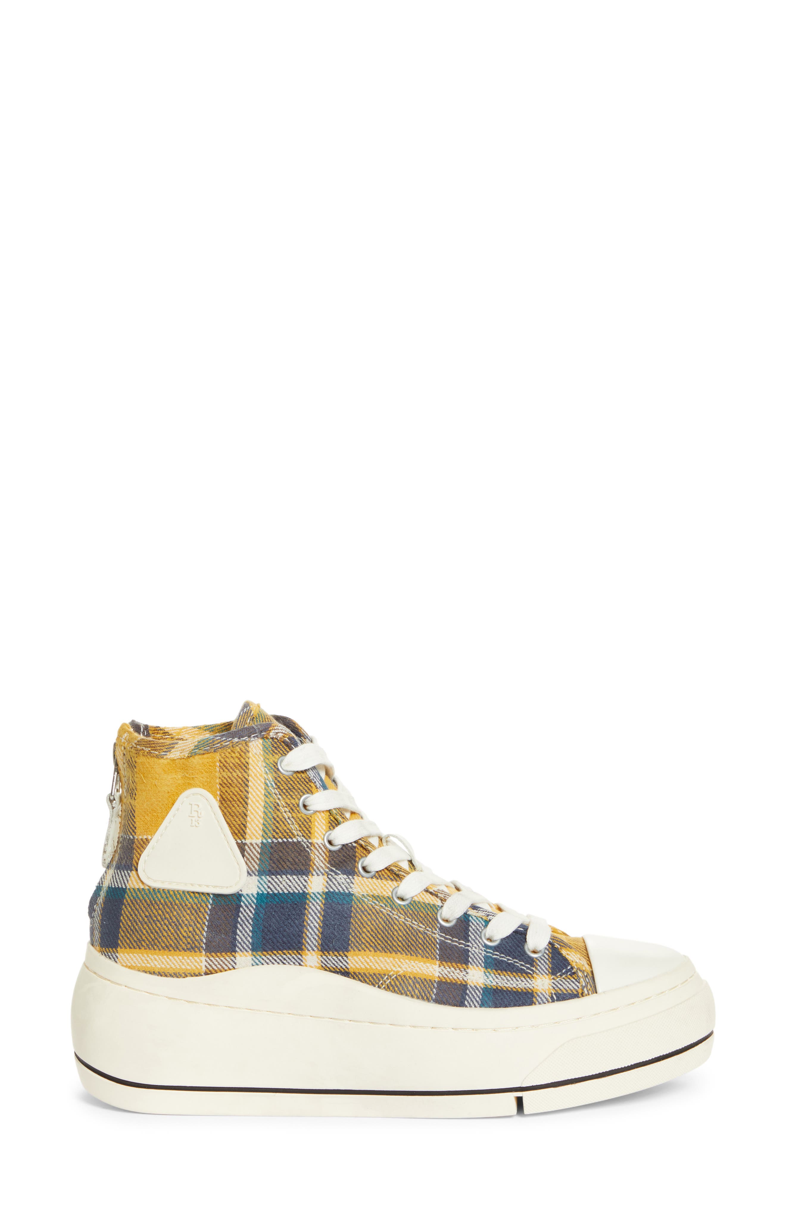 plaid platform converse high tops