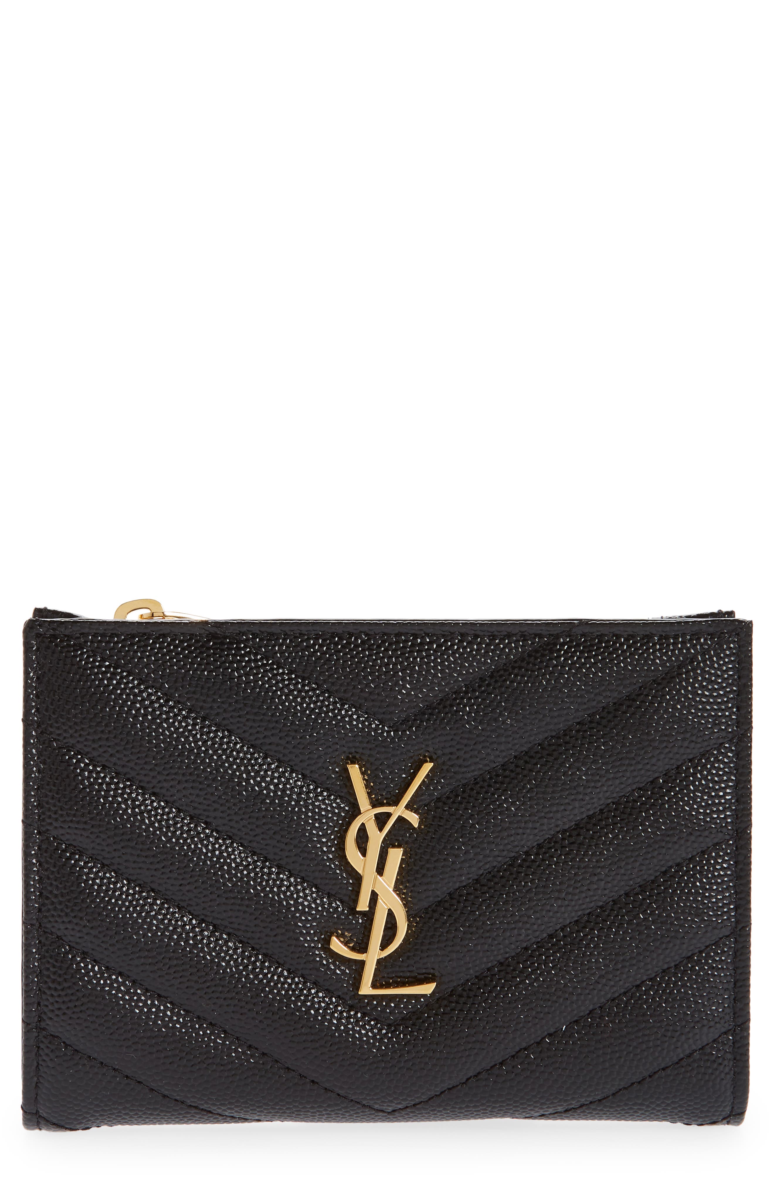 saint laurent bifold wallet womens