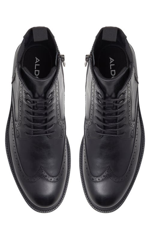 ALDO ALDO TONEY WATERPROOF LACE-UP WINGTIP BOOT