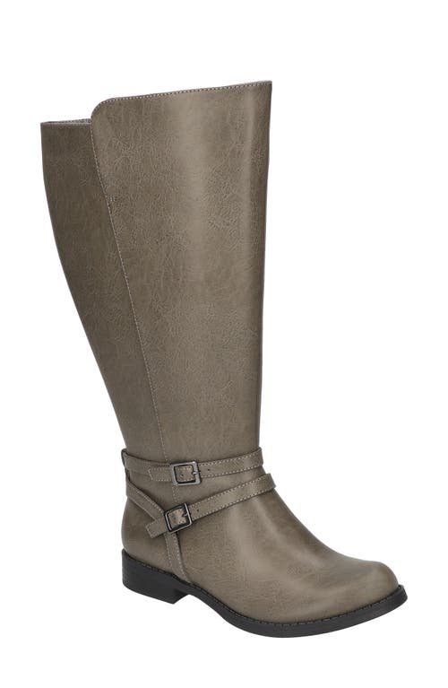 EASY STREET Bay Plus Plus Knee High Boot in Grey 