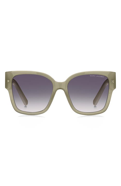 Marc Jacobs 54mm Square Sunglasses In Green