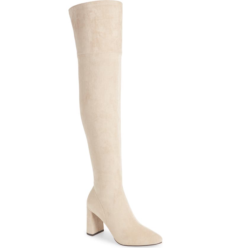 JEFFREY CAMPBELL Parisah Over the Knee Boot, Main, color, ICE SUEDE