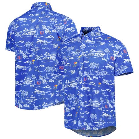 Men's Washington Nationals Reyn Spooner Navy Scenic Button-Up Shirt