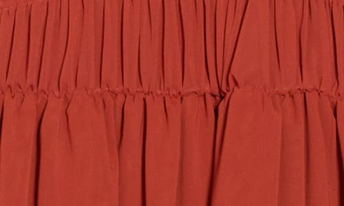 WISHLIST WISHLIST MESH TIERED MIDI DRESS 