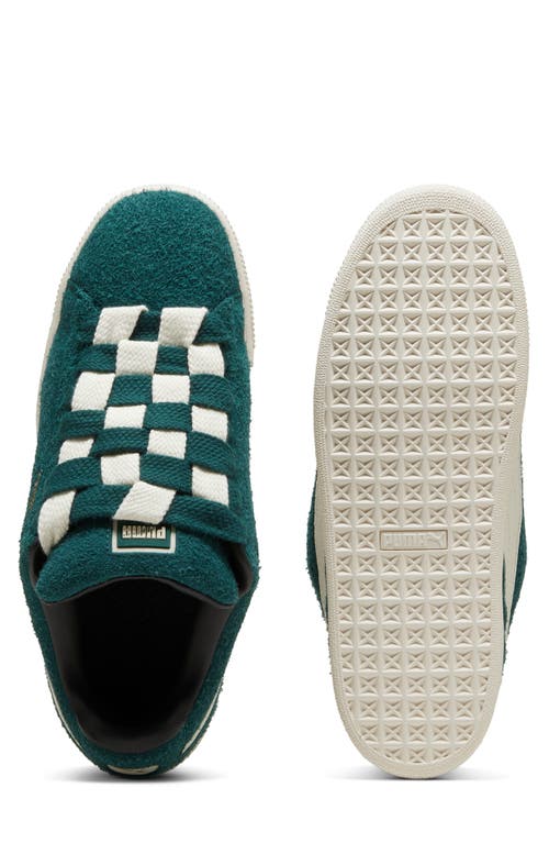 Puma Suede Xl Jackhammer Slip-on Sneaker In Dark Myrtle-frosted Ivory-gray