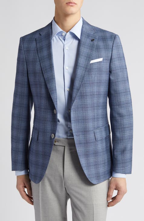 Hutson Plaid Wool Sport Coat