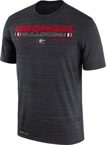 Men's Nike Black Georgia Bulldogs Velocity Legend Performance T-Shirt