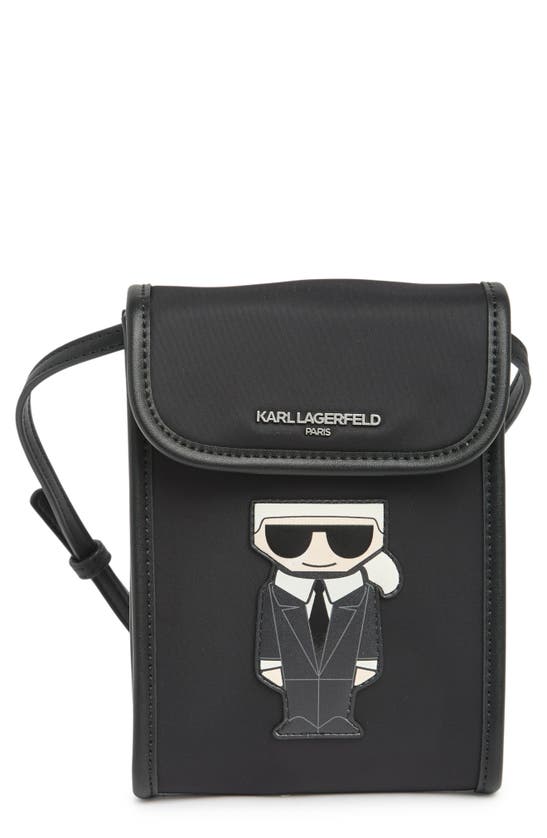 Karl Lagerfeld Crossbody Bag In Black