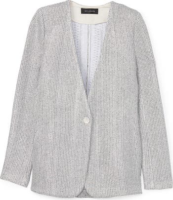 St. John Collection Shimmer Inlay Tweed Knit Jacket | Nordstromrack