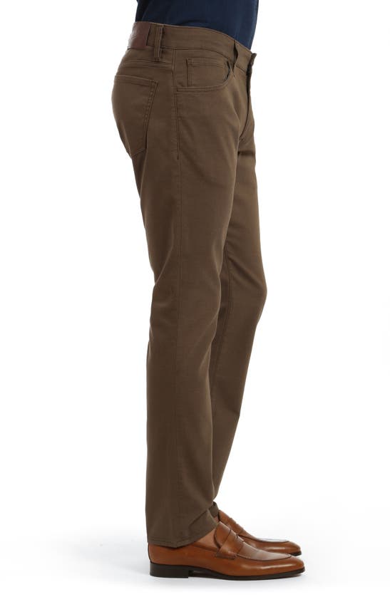 Shop 34 Heritage Courage Coolmax® Straight Leg Stretch Five-pocket Pants In Canteen Coolmax