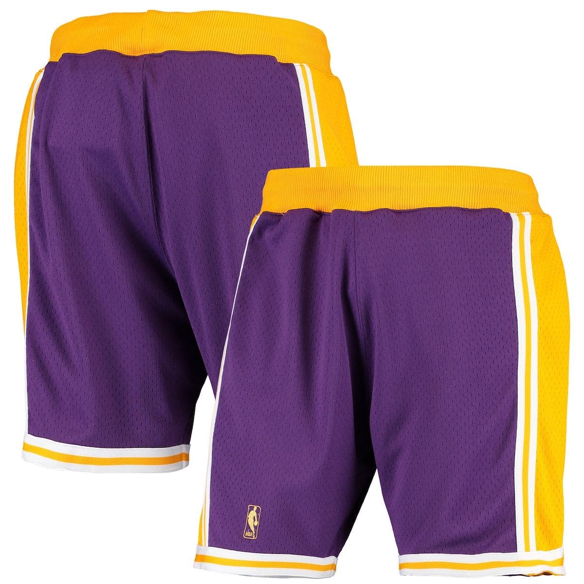 lakers sweat shorts